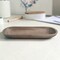 Honey Brown Paulownia Wood Decorative Tray Dough Bowl Style-AW984530